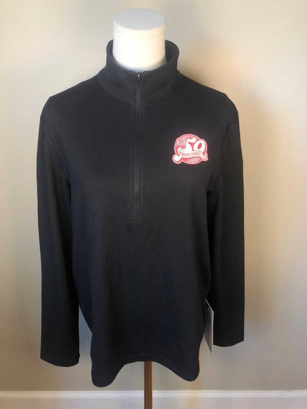 NWT Lululemon Soft Jersey Half Zip Black Pullover Luxury Minimalist Leisure - SP